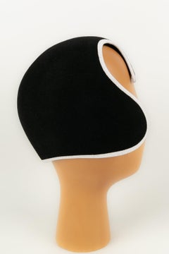 Kris Van Assche Hat in Black and White