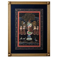 Krishna et les femmes vaches