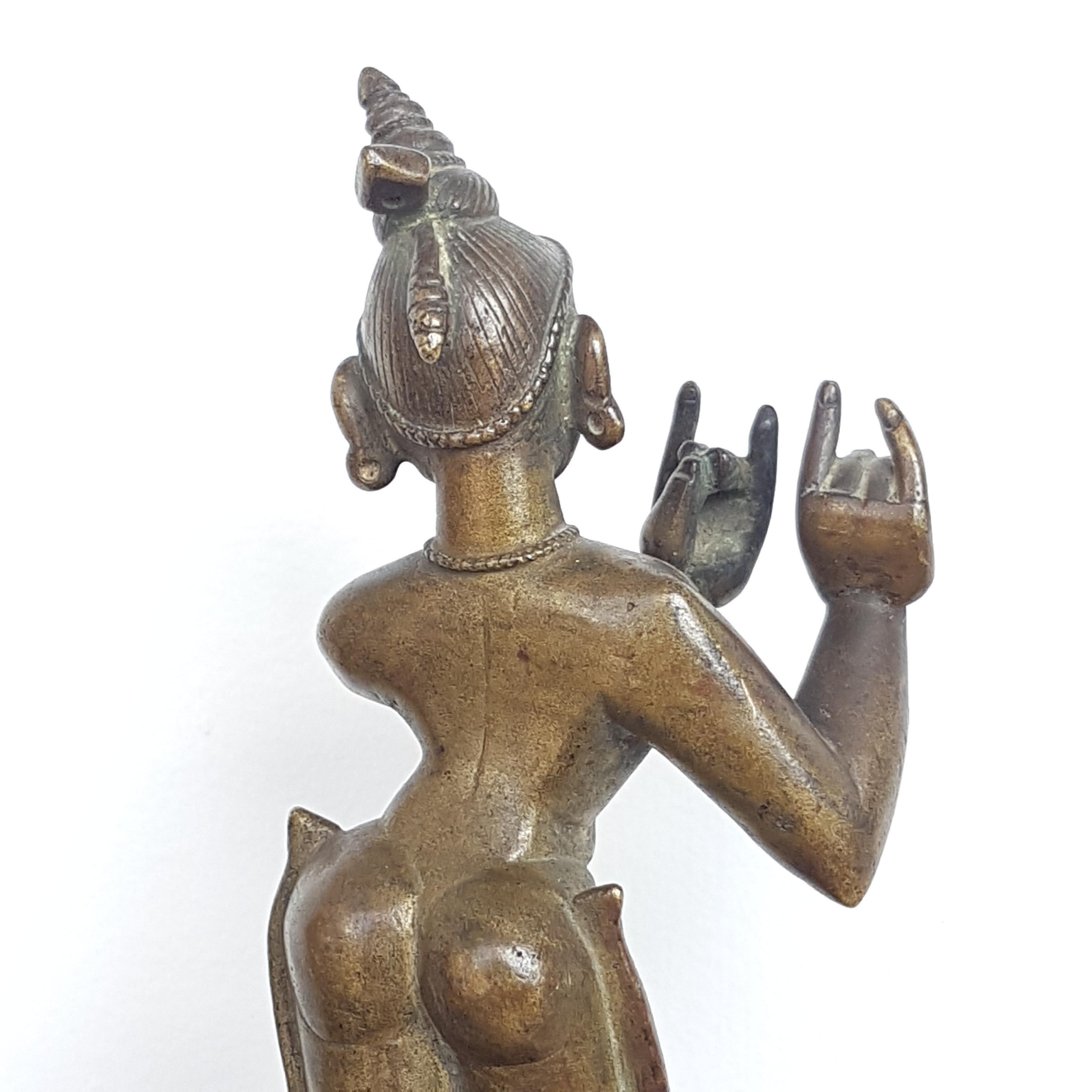 Krishna Venugopal, Orissa/Bengal, Inde, 18ème siècle, bronze perdu de cire en vente 3
