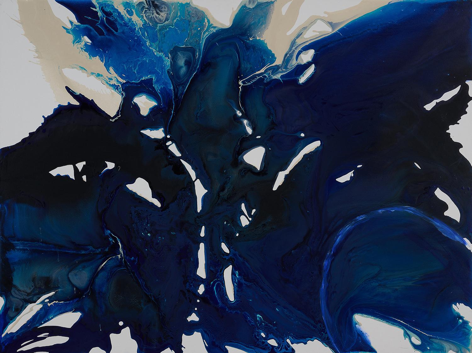 Blue Wonder, Abstract Painting