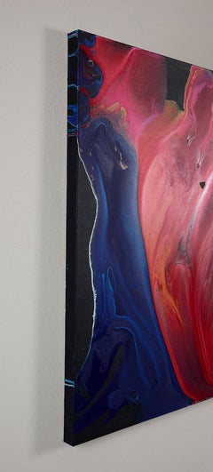 Quiet Fire, Abstract Painting