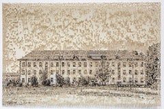Schwabisch Gmund, Laser cut archival pigment ink print, signed, numbered, framed