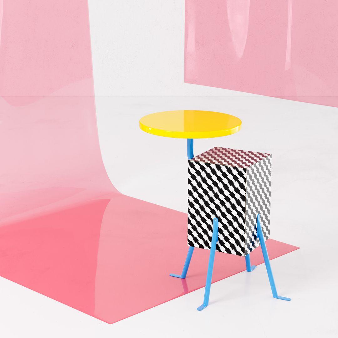Table basse Kristall de Memphis, Michele De Lucchi en vente 3
