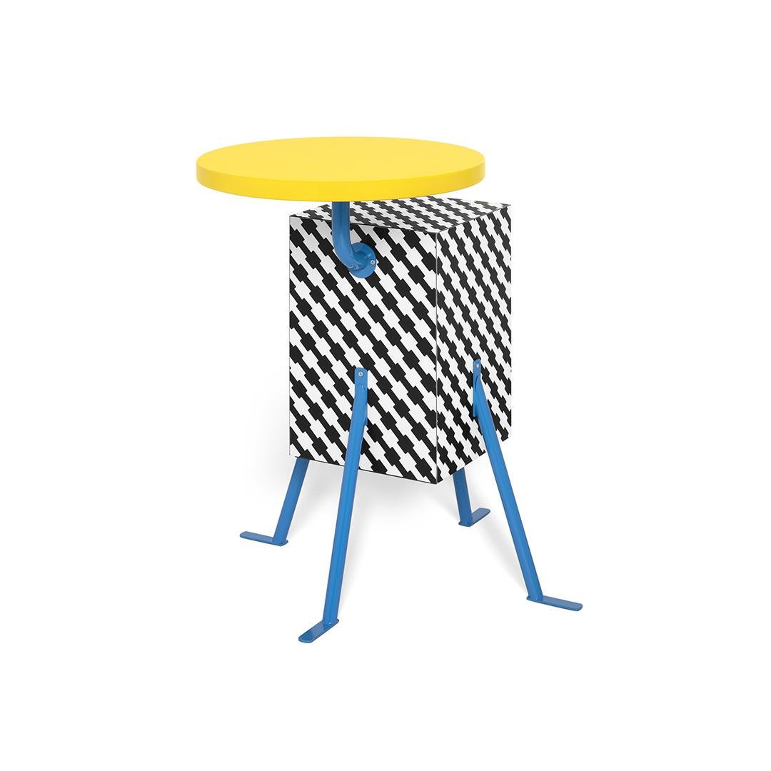 Modern Kristall End Table, by Michele De Lucchi for Memphis Milano Collection For Sale