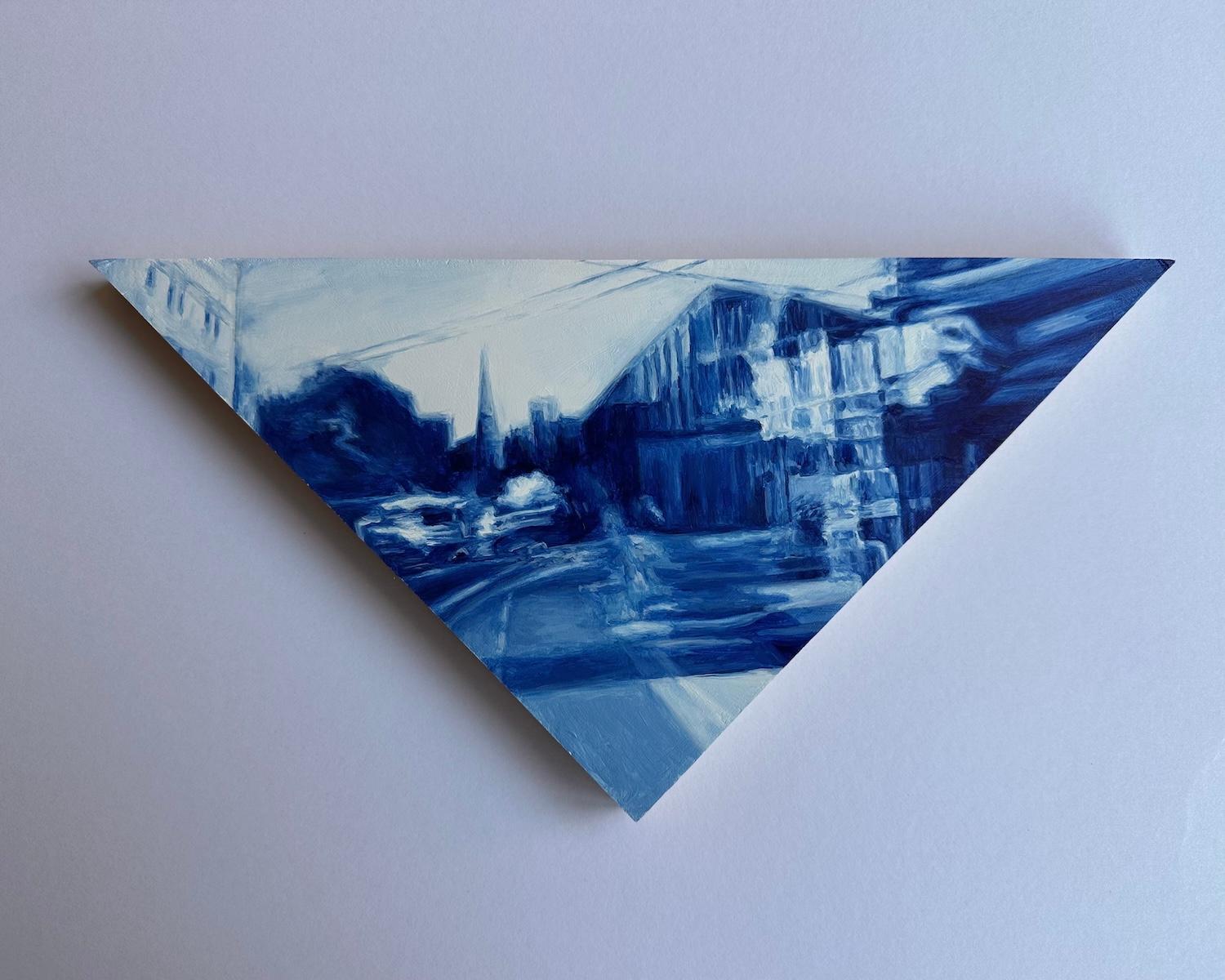 Punto de fuga, Pintura al óleo - Painting Expresionista de Kristen Brown