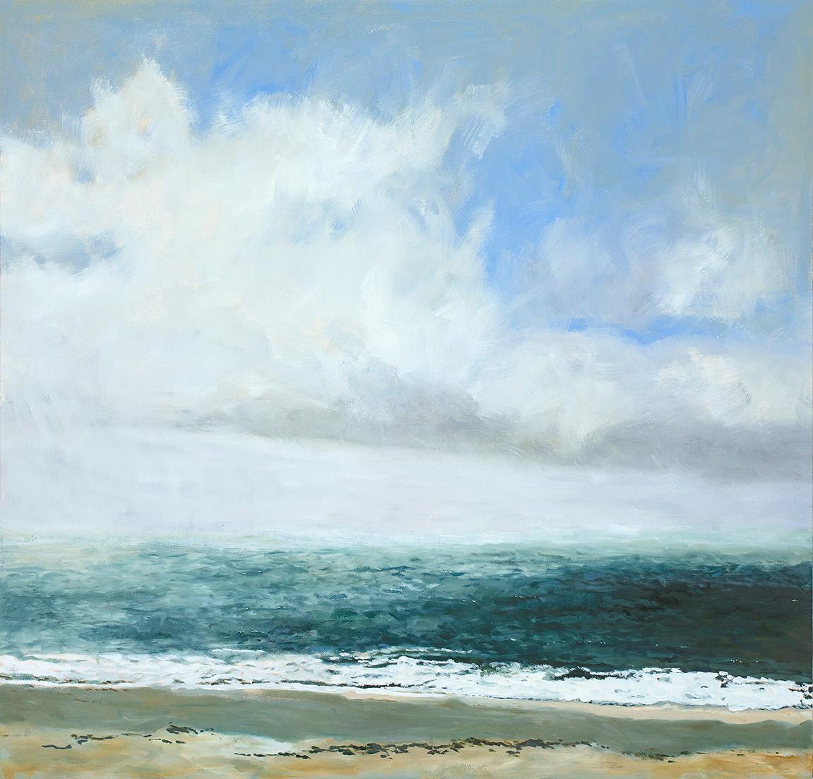 Kristen Garneau Landscape Painting - Sea Kelp