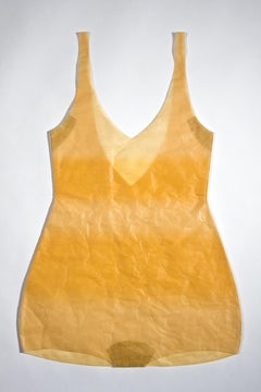 marigold wide band sheer suit