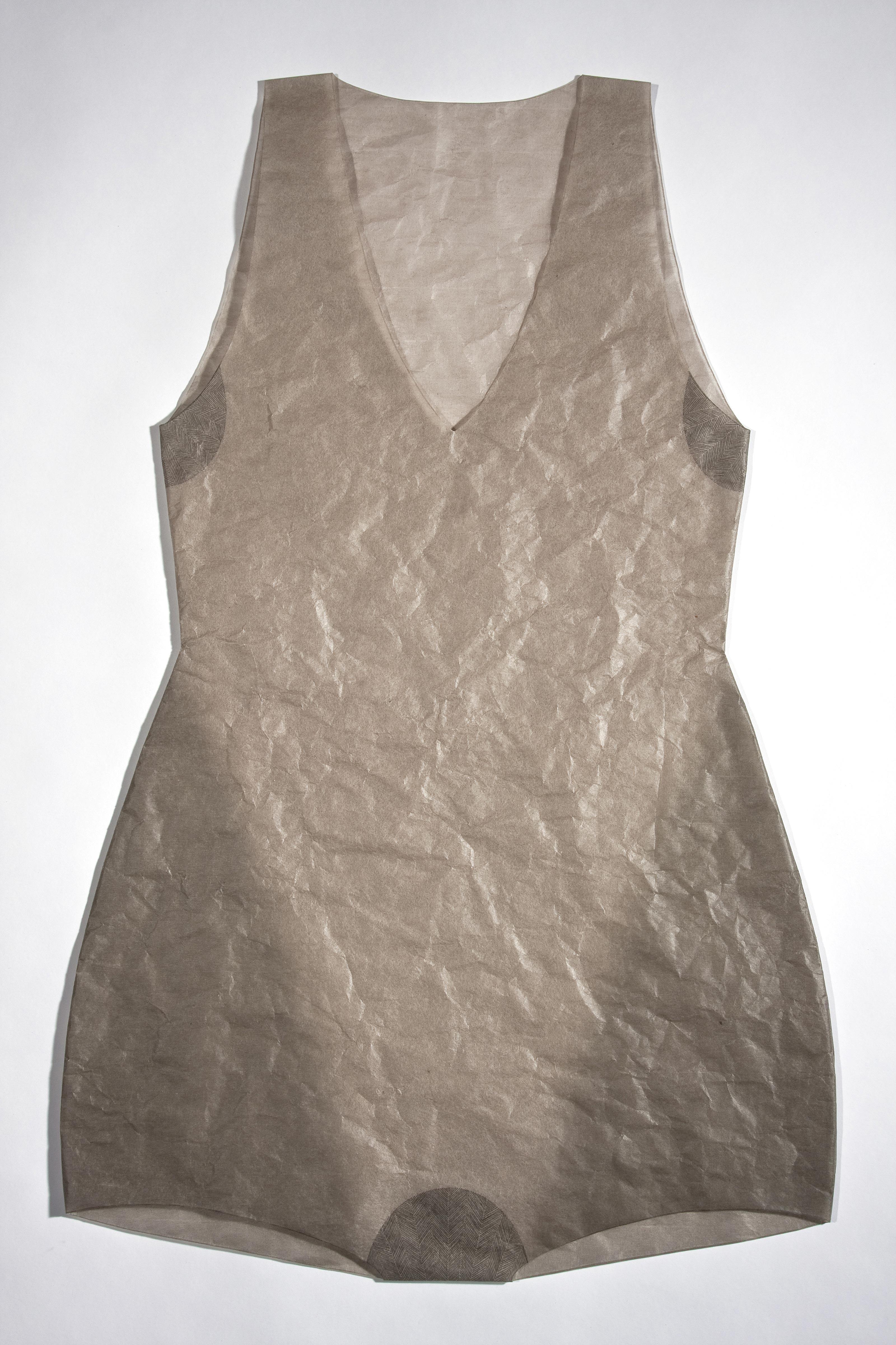 silver graphite double V suit