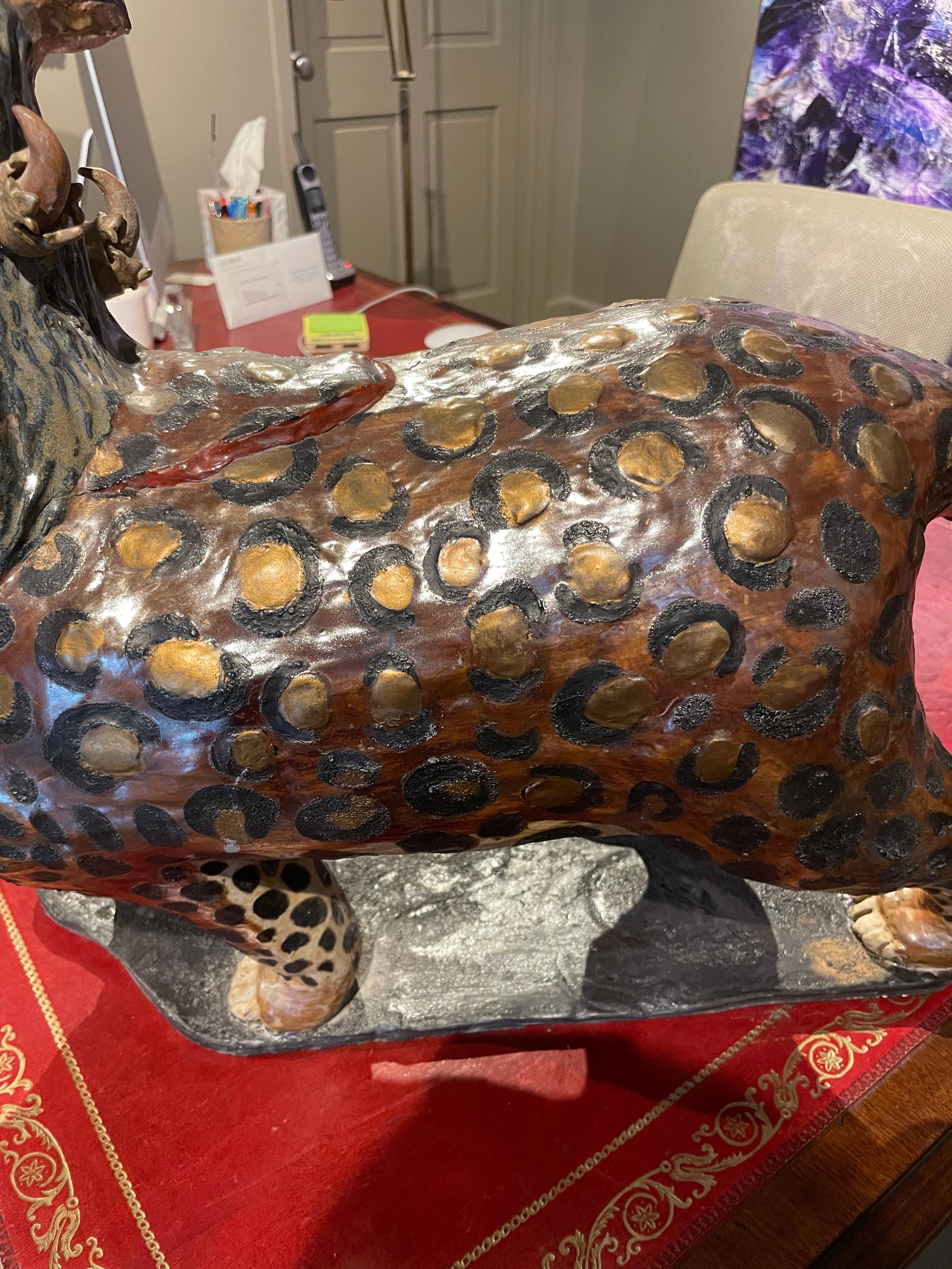 Beast of the Apocalypse, 21st Century Contemporary Ceramic of Animal For Sale 1