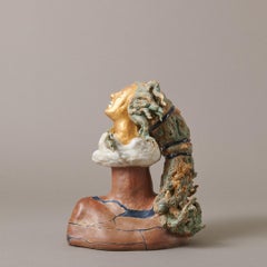 Venus with Koalas in Her Hair, 21st Century Contemporary Ceramic Sculpture