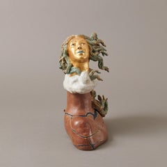 Venus with Koalas in Her Hair, 21st Century Contemporary Ceramic Sculpture