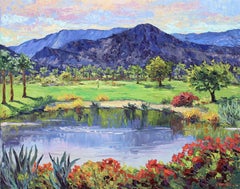 Indian Wells, Painting, Oil on Canvas