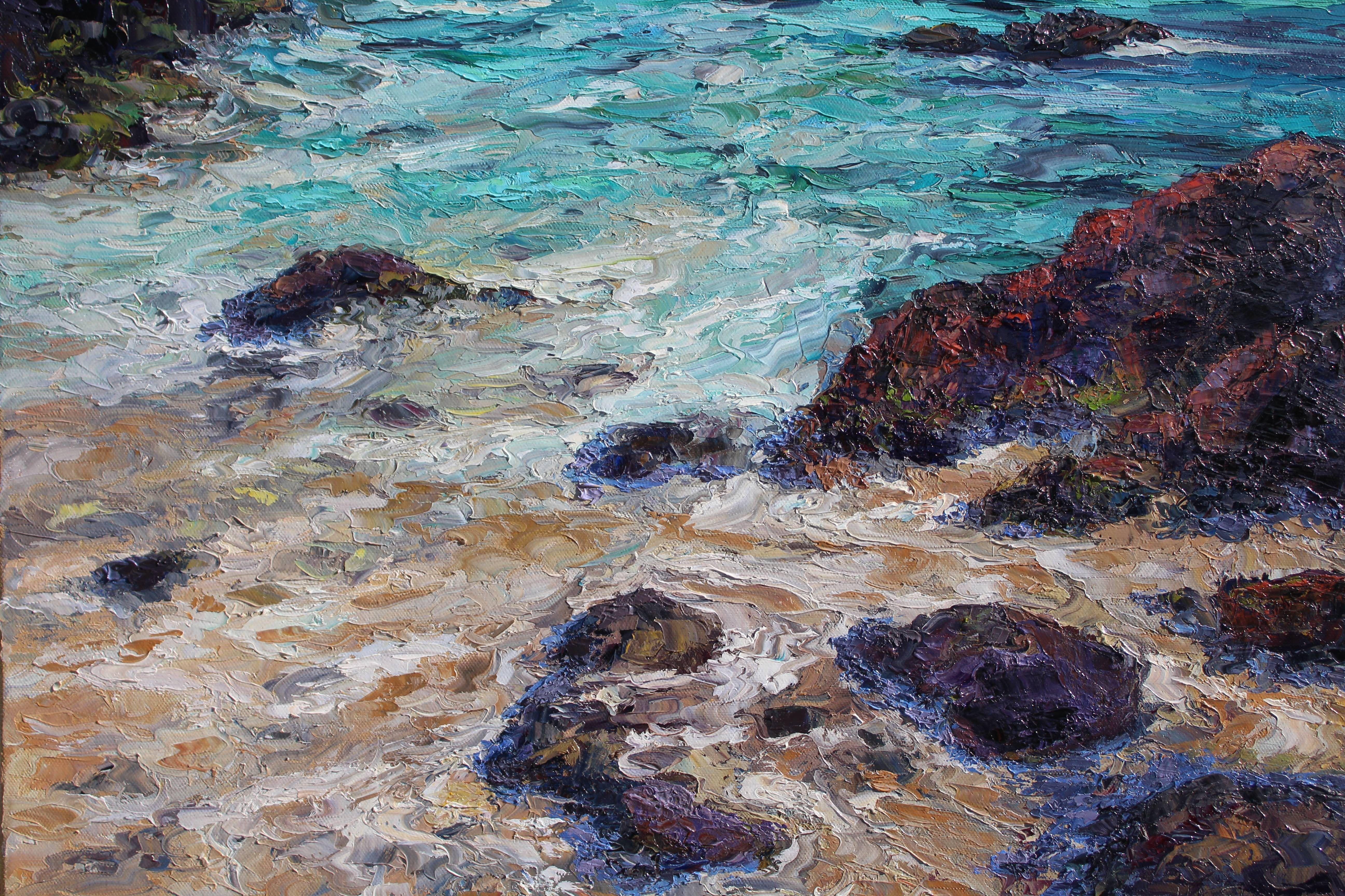 Maui Afternoon, Painting, Oil on Canvas For Sale 2