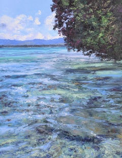 Neuseeländischer Sommer, Gemälde, Öl auf Leinwand