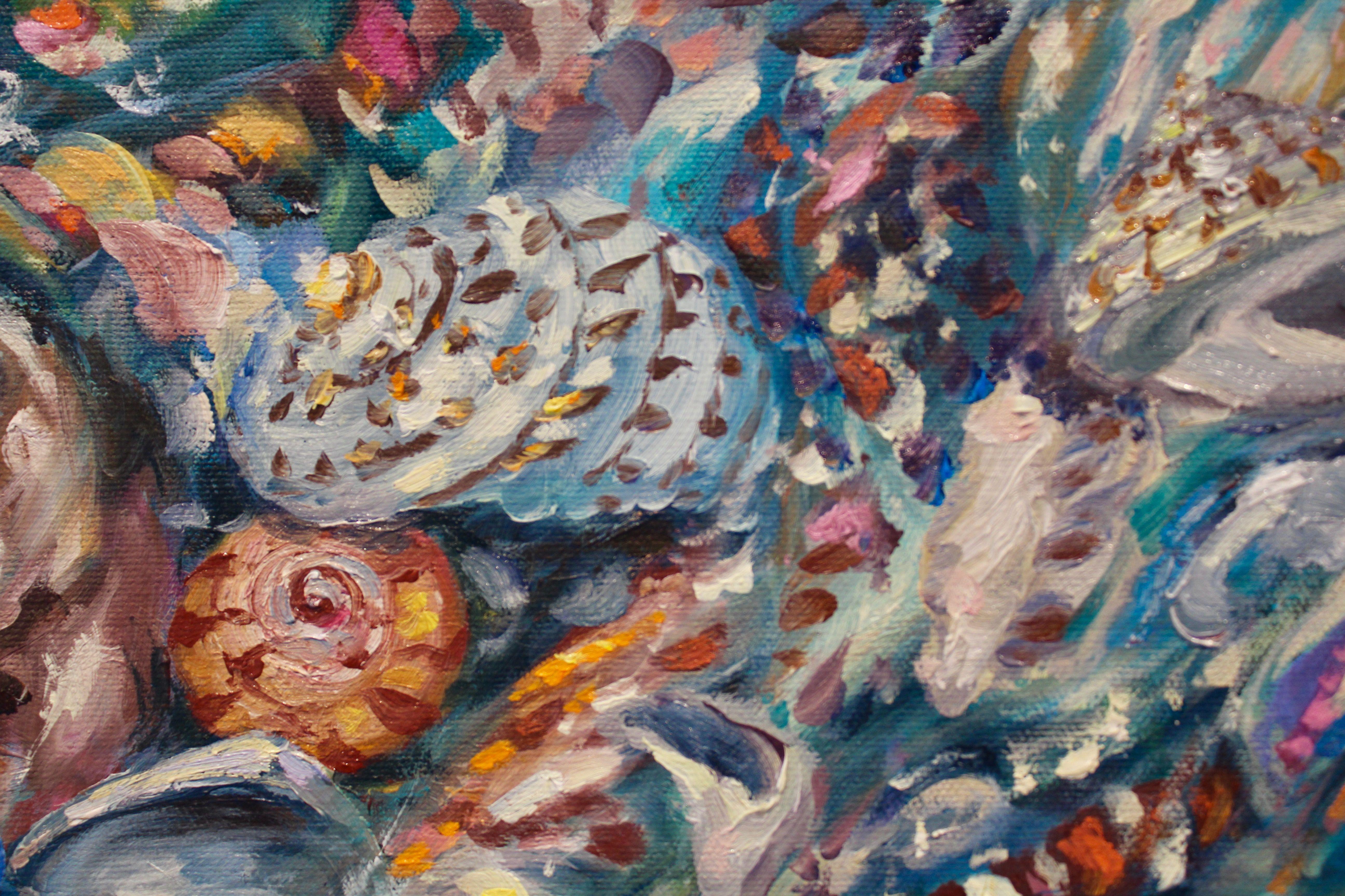 Tide Pool IV, Gemälde, Öl auf Leinwand im Angebot 2