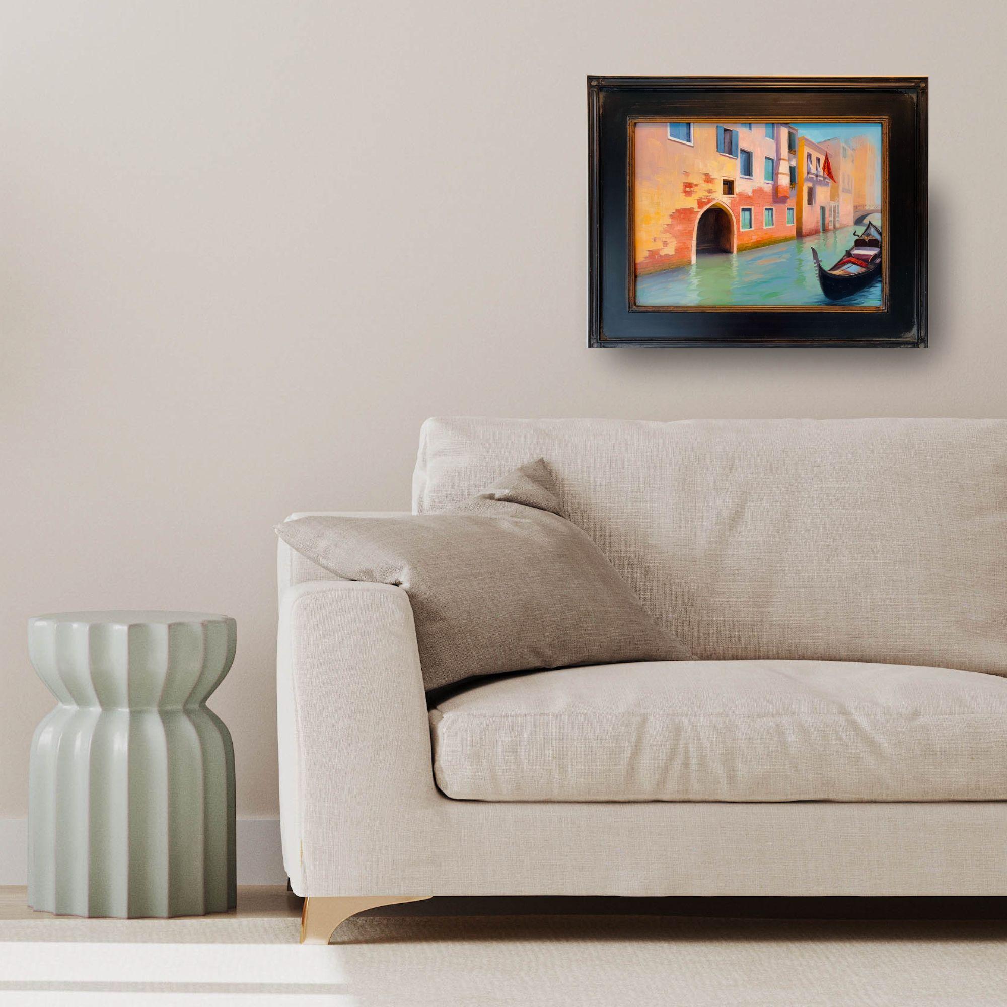 Venice Beauty - original impressionism painting - contemporary art - Painting Impressionismo di Kristen Savage