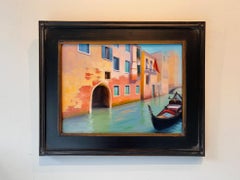 Venice Beauty - original impressionism painting - contemporary art