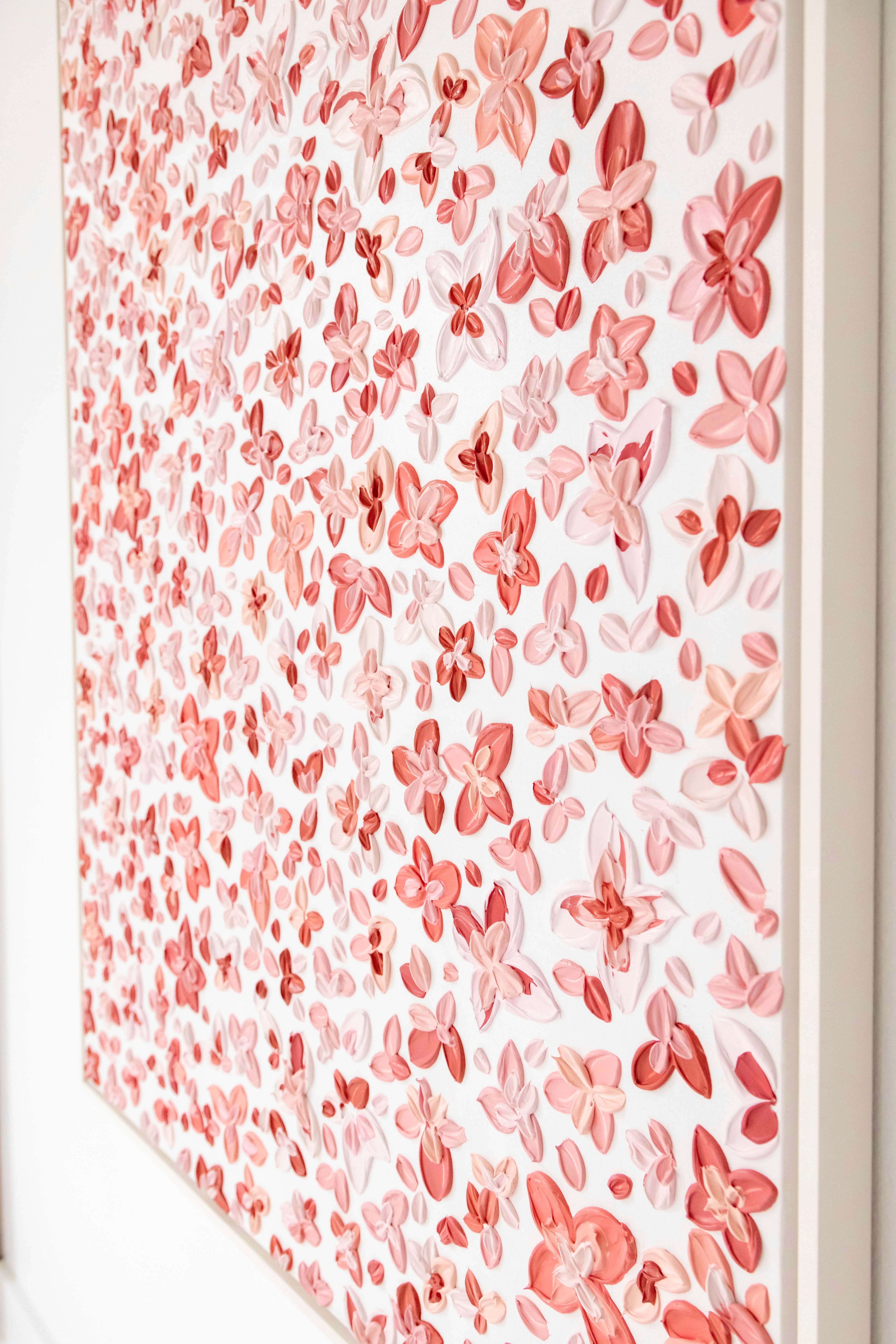 Fiori galleggianti - Painting Contemporaneo di Kristen Tirney