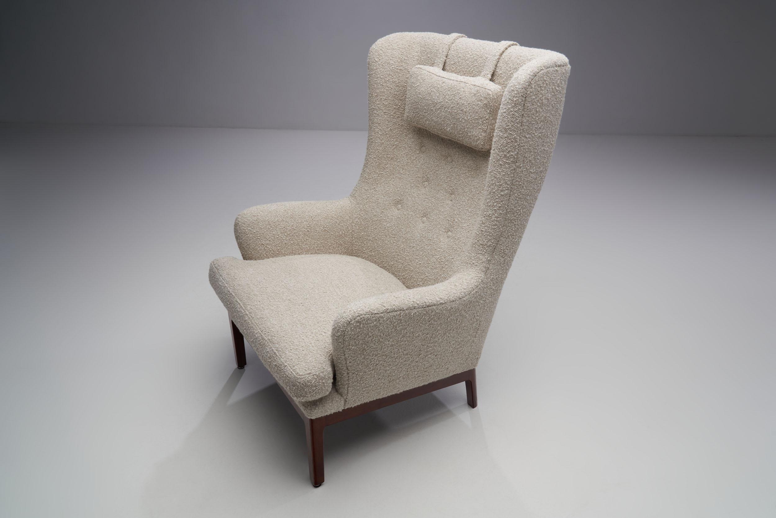 Fabric “Krister” Armchair by Arne Norell for AB Arne Norell Aneby, Sweden, 1960s