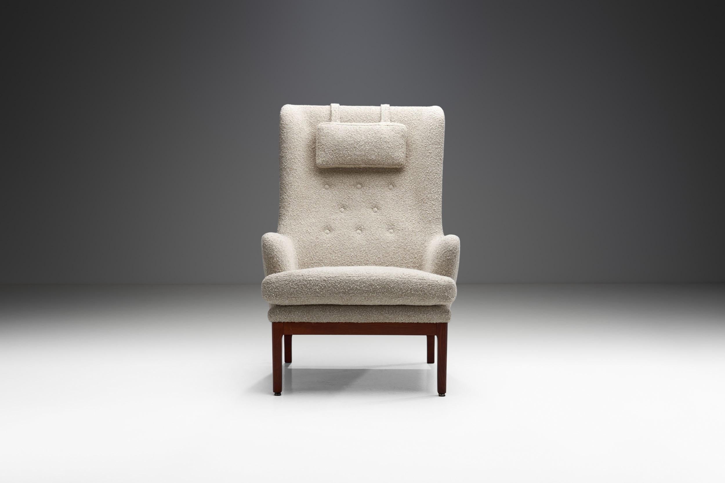 Scandinavian Modern “Krister” Armchair by Arne Norell for AB Arne Norell, Sweden 1960s For Sale