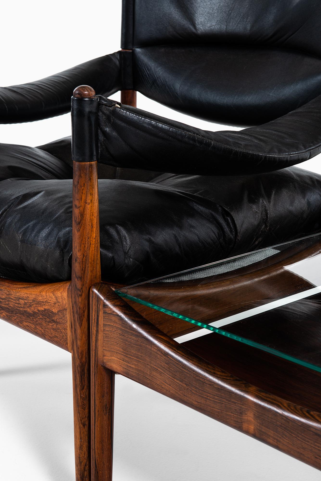 Scandinave moderne Kristian Solmer Vedel modèle de fauteuils Modus by Søren Willadsen møbelfabrik en vente