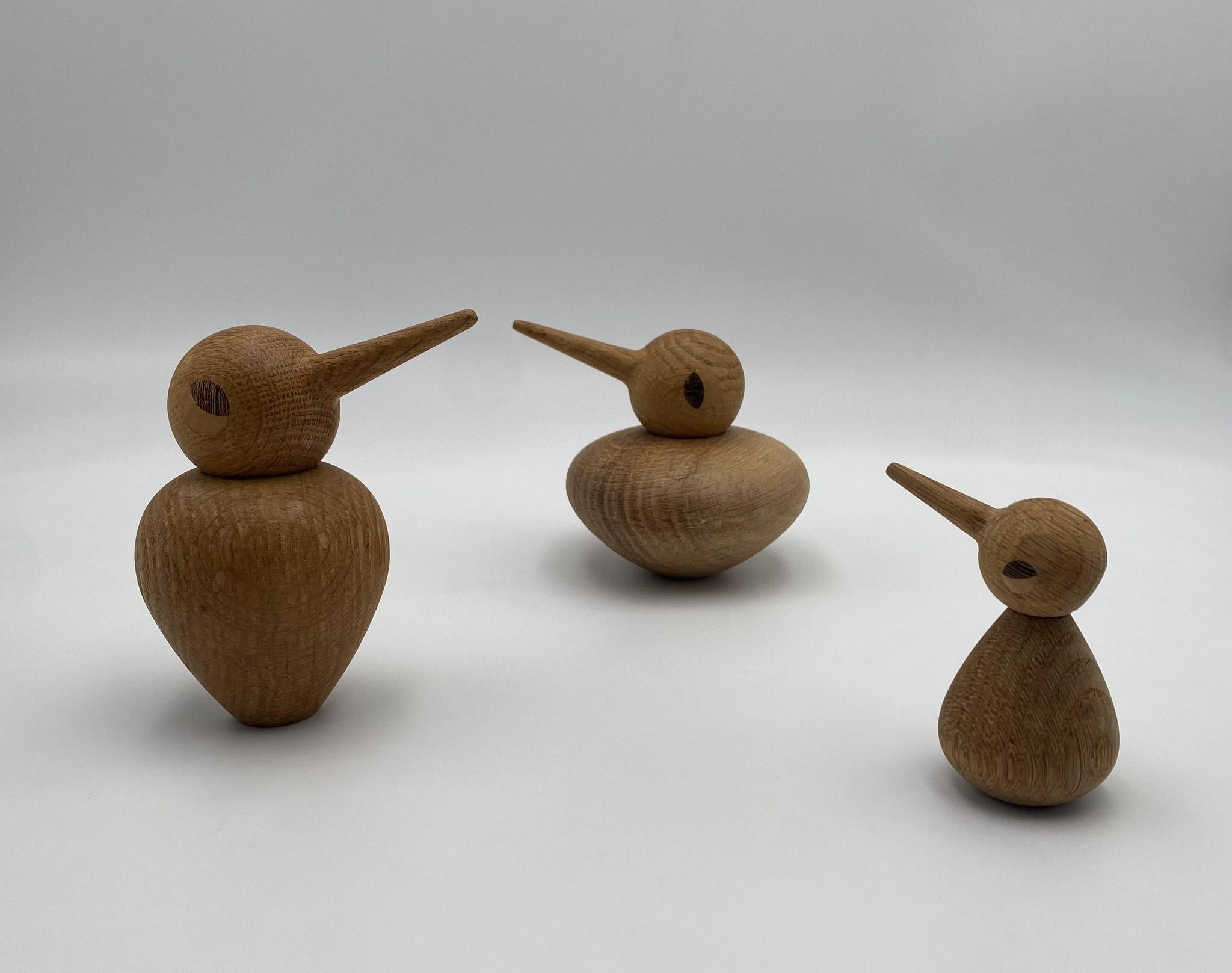 Kristian Solmer Vedel Famille d'oiseaux en Oak, vers 2006 en vente 5