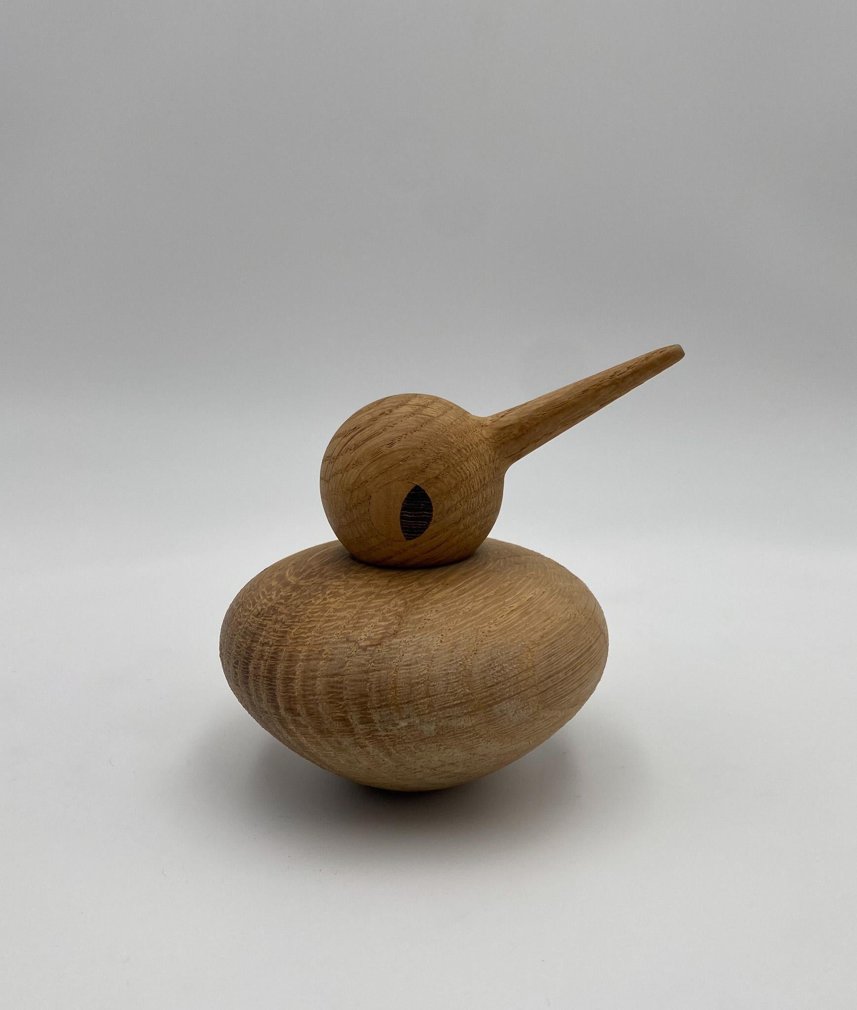 XXIe siècle et contemporain Kristian Solmer Vedel Famille d'oiseaux en Oak, vers 2006 en vente