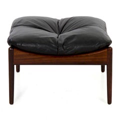 Kristian Solmer Vedel for Soren Walladsen Danish Midcentury Ottoman Foot Stool