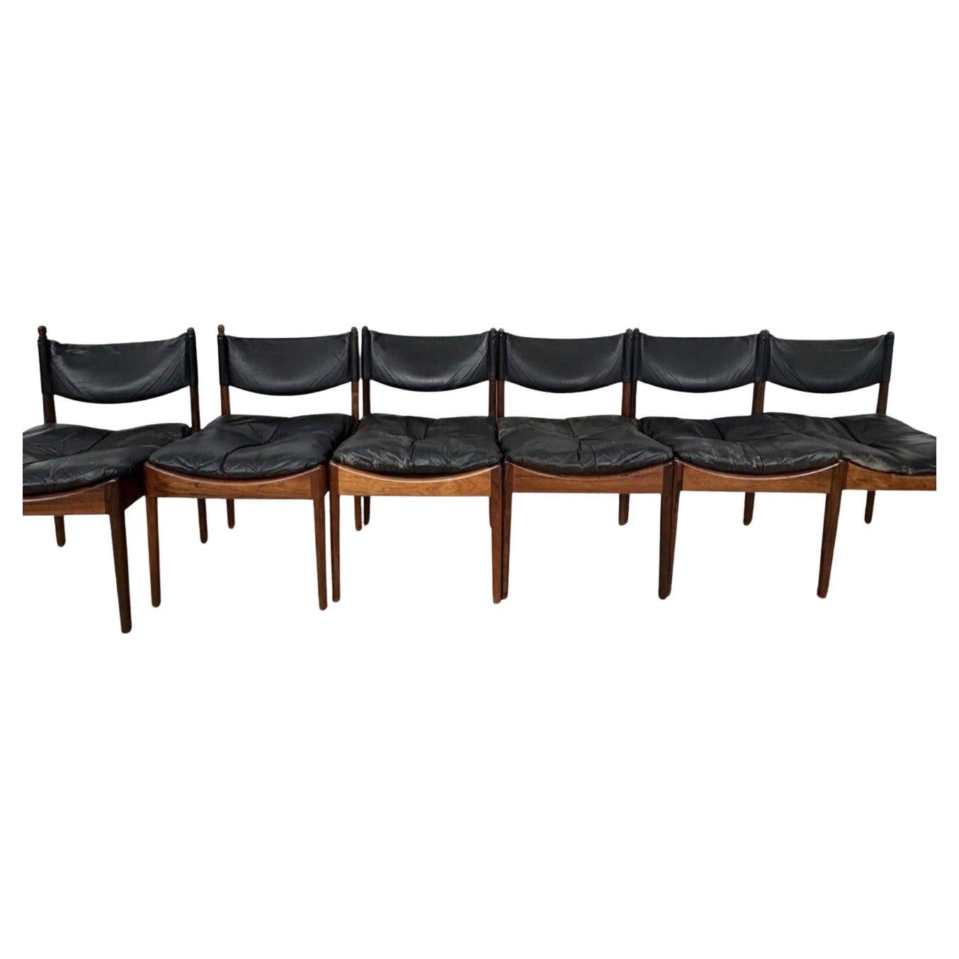 Kristian Solmer Vedel Modus Chairs, Set of 6 in vendita