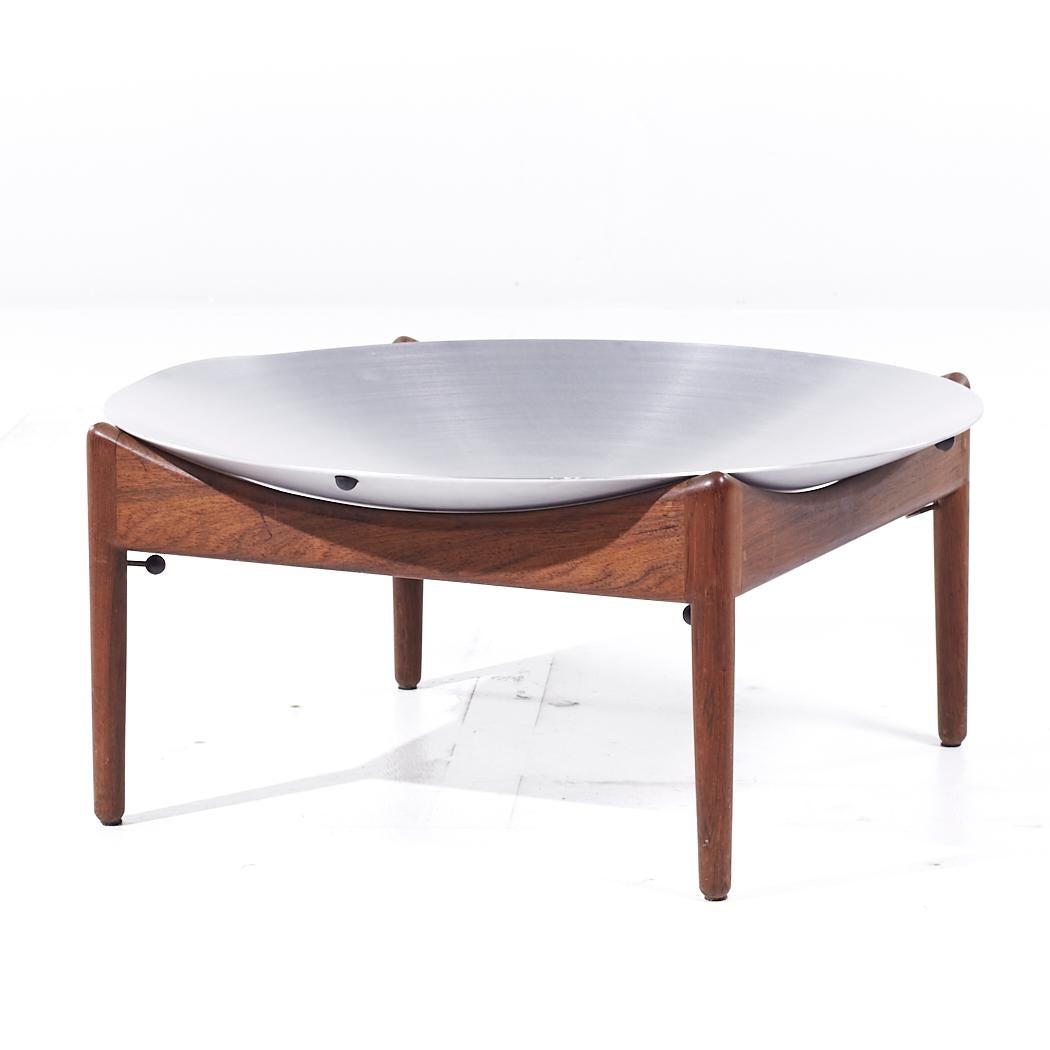 Mid-Century Modern Kristian Solmer Vedel Modus Mid Century Fruit Bowl Rosewood Side Table en vente