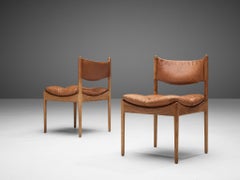Kristian Solmer Vedel Pair of 'Modus' Chairs in Cognac Leather