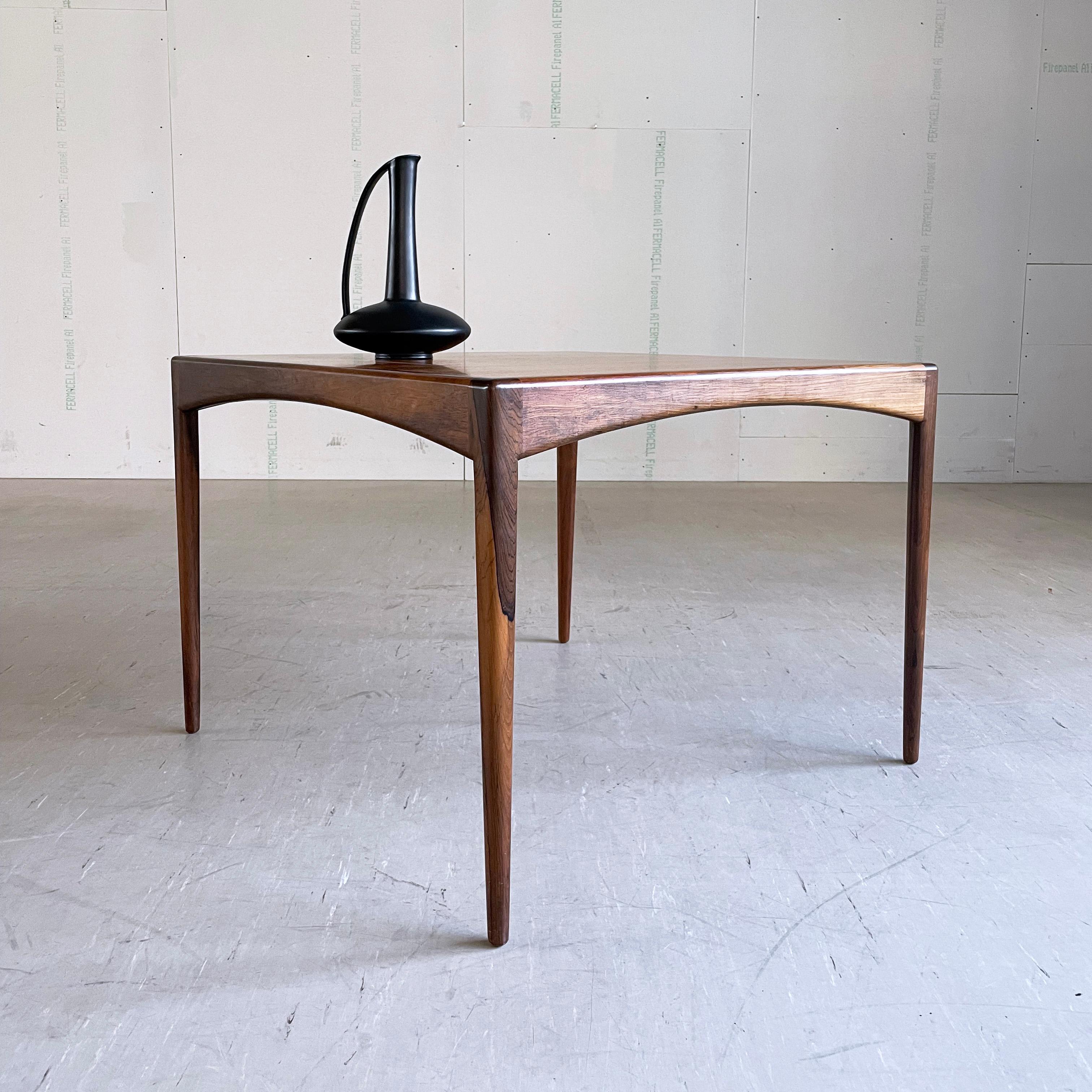 Table de salle à manger en bois de rose Kristian Solmer Vedel - Søren Willadsen, Danemark en vente 4