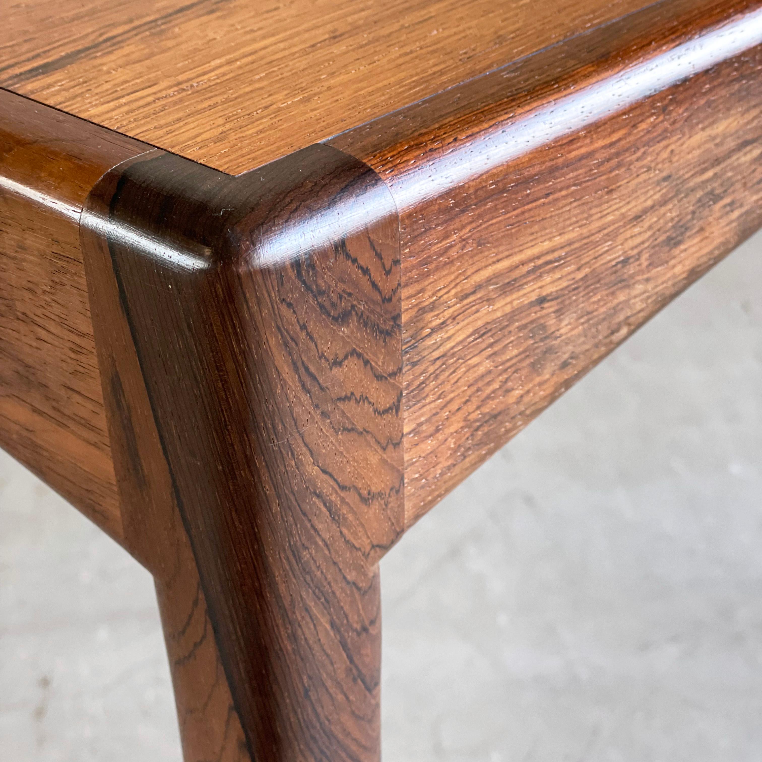 Kristian Solmer Vedel Rosewood Dining Table - Søren Willadsen, Denmark In Good Condition For Sale In Bern, CH