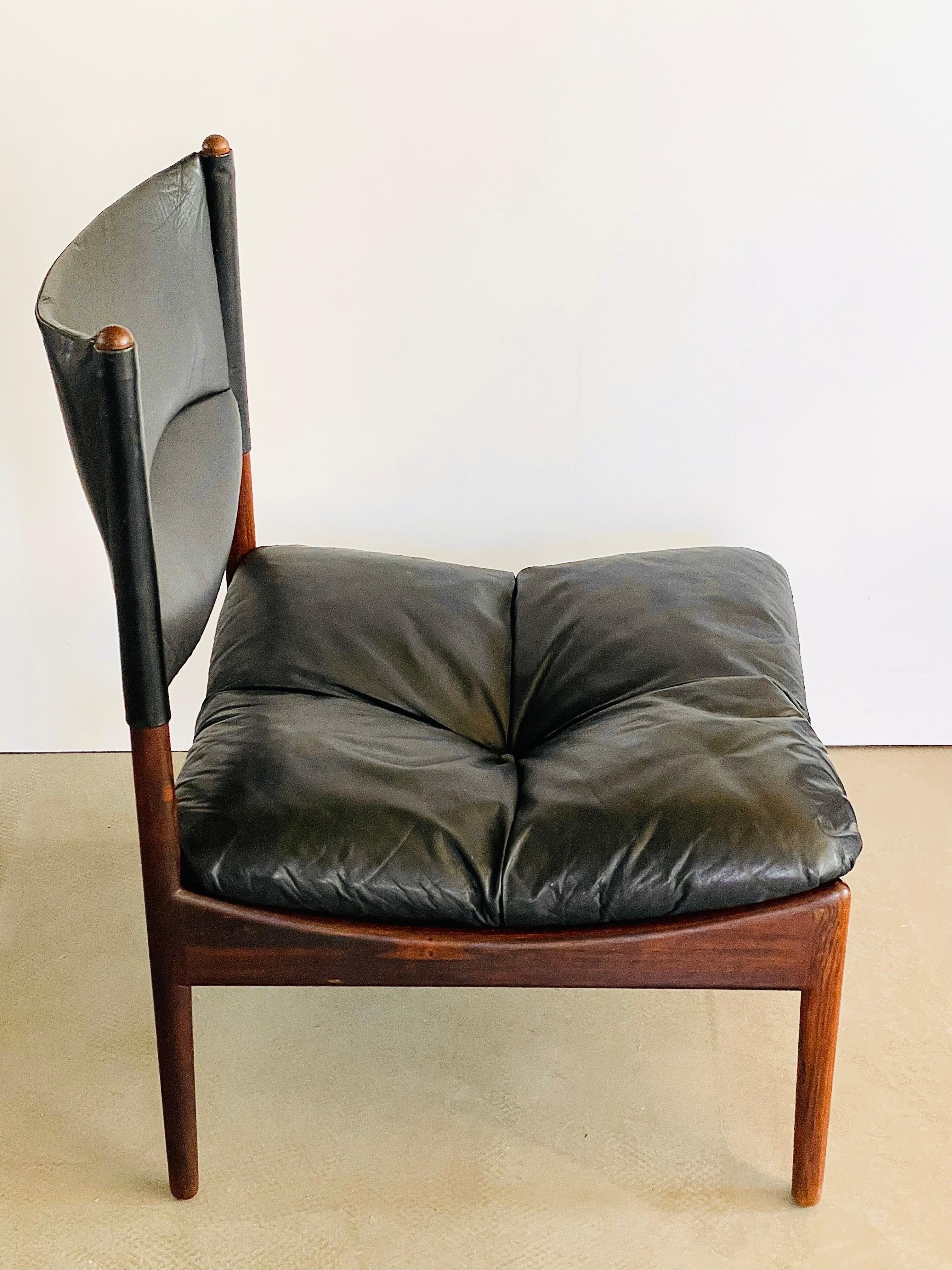 Mid-Century Modern Kristian Vedel Easy of Lounge Chair “Modus” for Soren Willadsen, Danish Design For Sale