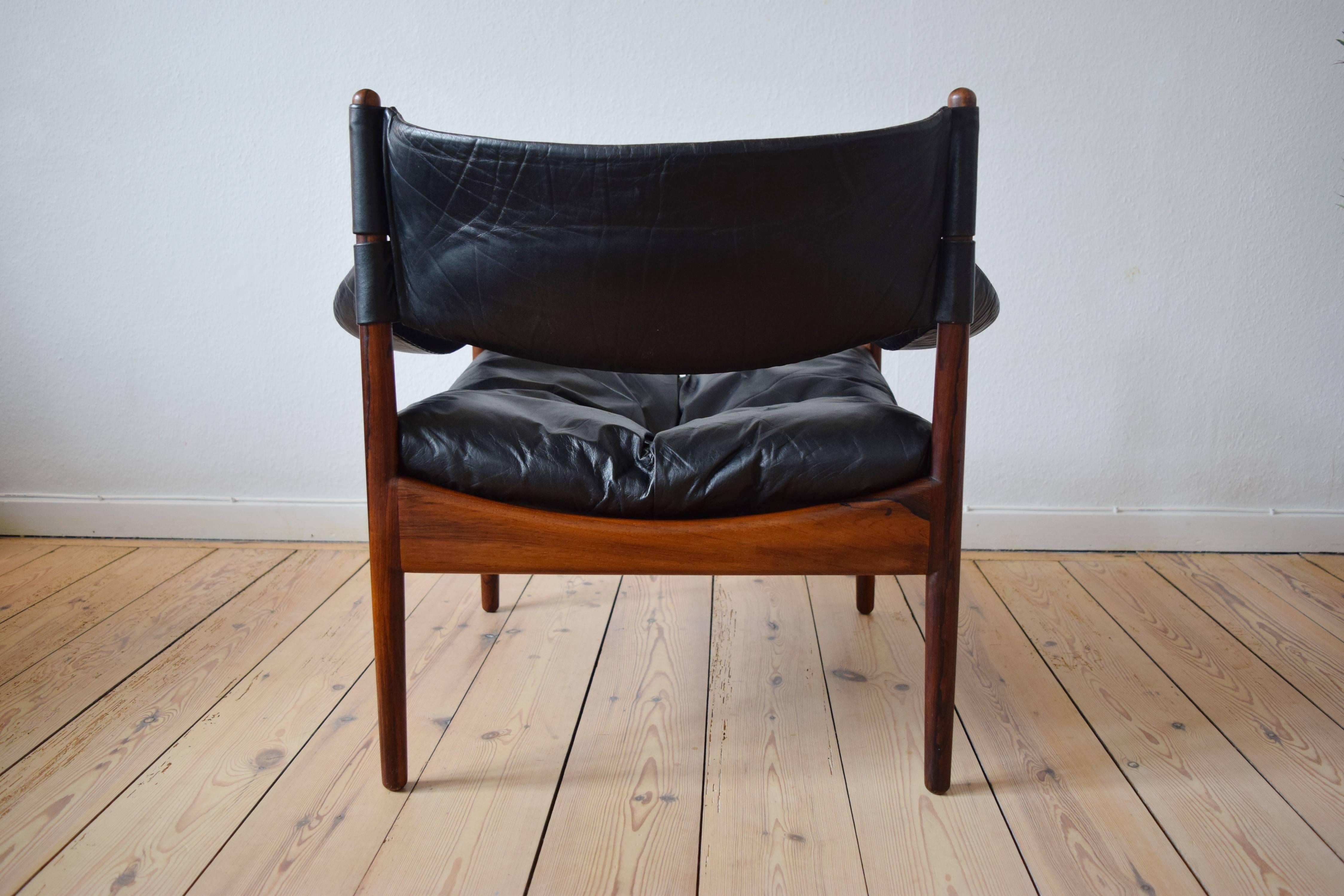 Rosewood Kristian Vedel Modus Chair for Søren Willadsen, Denmark, 1960s For Sale