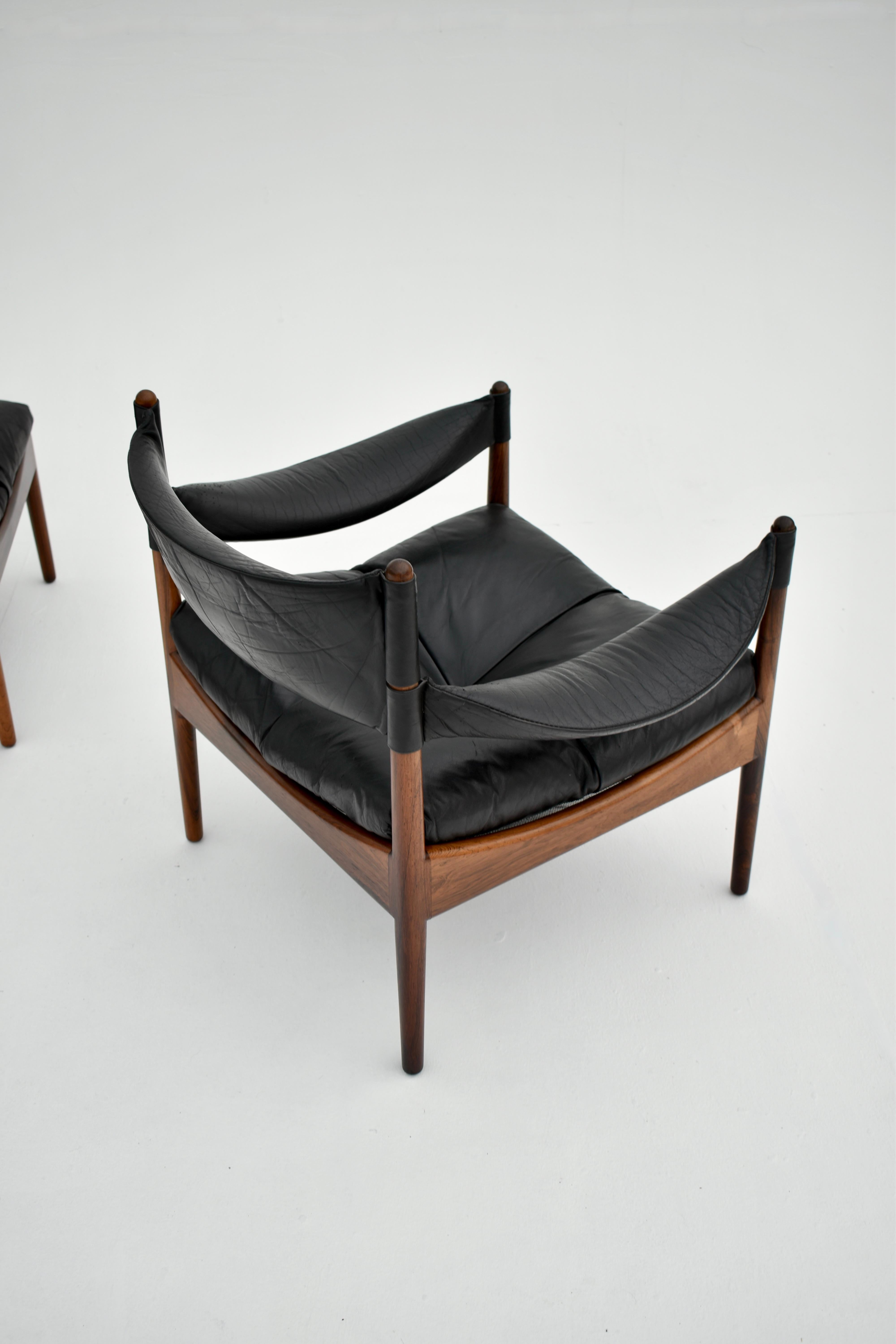 Kristian Vedel Modus Lounge Chair & Footstool For Søren Willadsen møbelfabrik 4