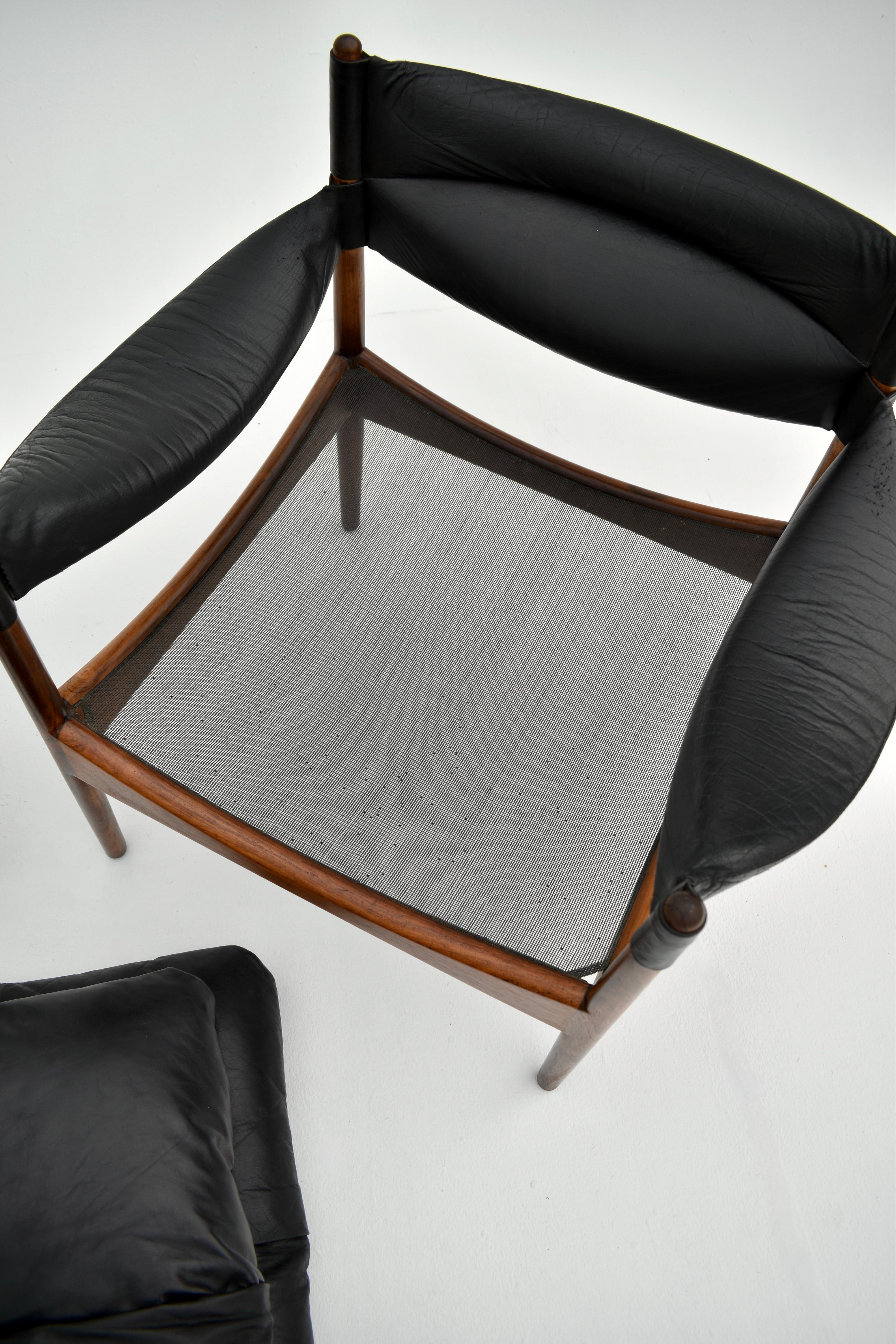Kristian Vedel Modus Lounge Chair & Footstool For Søren Willadsen møbelfabrik 7