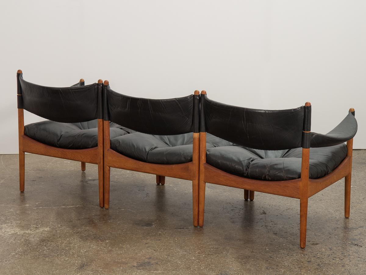 Turned Kristian Vedel Modus Three-Seat Sofa For Sale