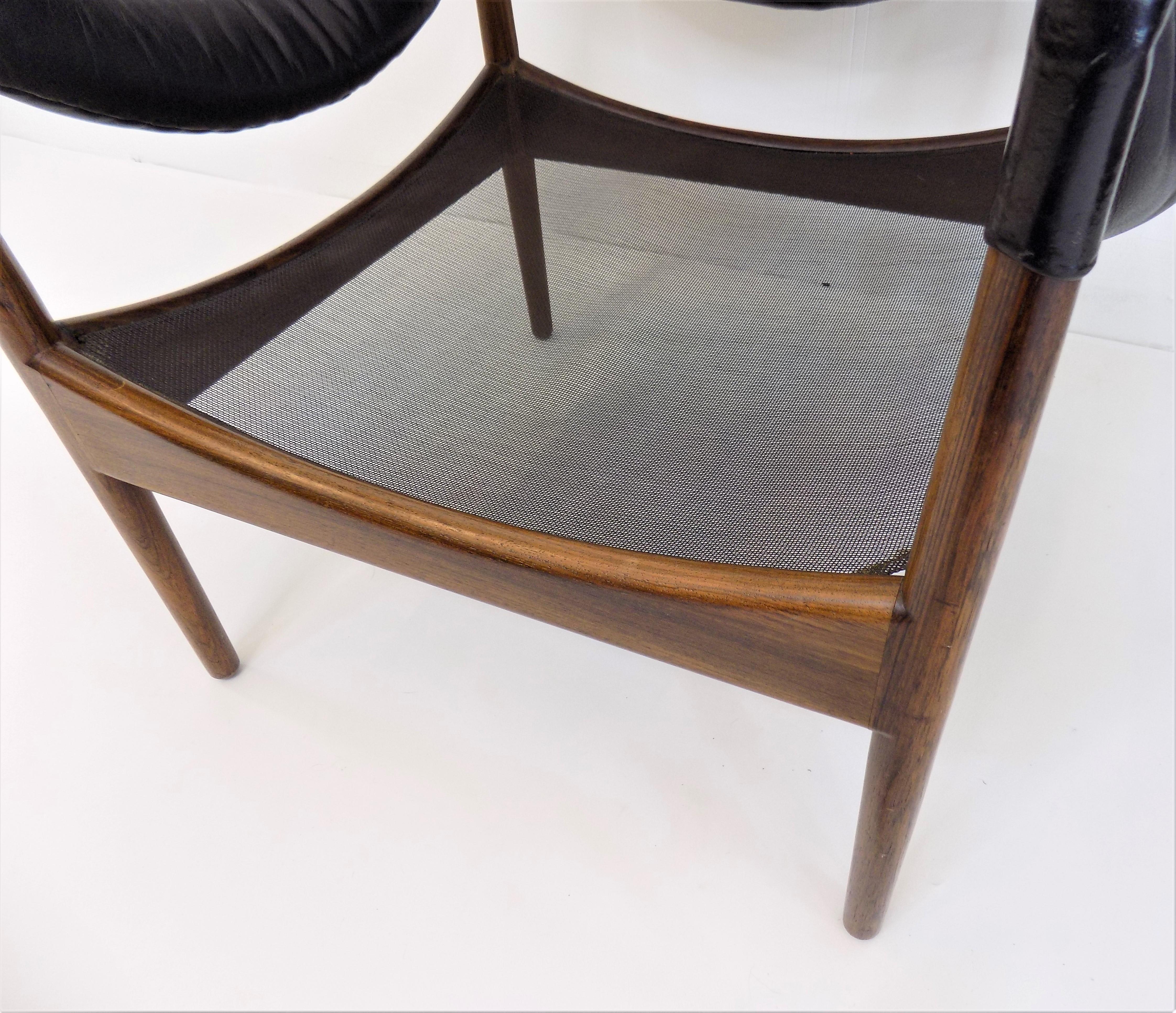 Kristian Vedel Set of 2 Modus Leather Chairs for Søren Willadsen 7