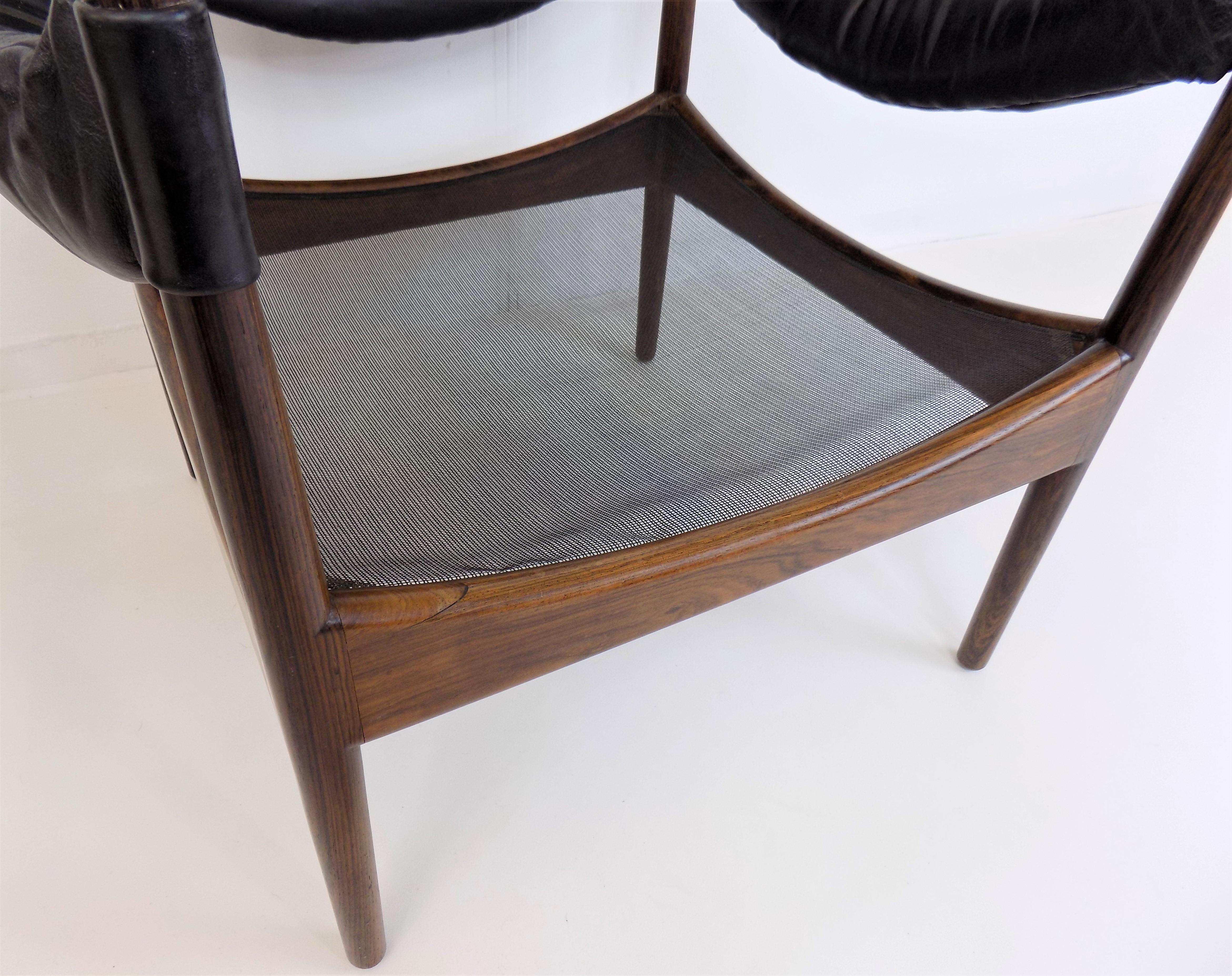 Kristian Vedel Set of 2 Modus Leather Chairs for Søren Willadsen 14