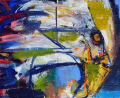 Promise of Spring Eagle San Francisco Abstract Expressionist Oil on Canvas
