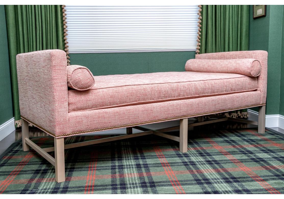 Mid-Century Modern Kristin Drohan Collection Upholstered Andrew 80
