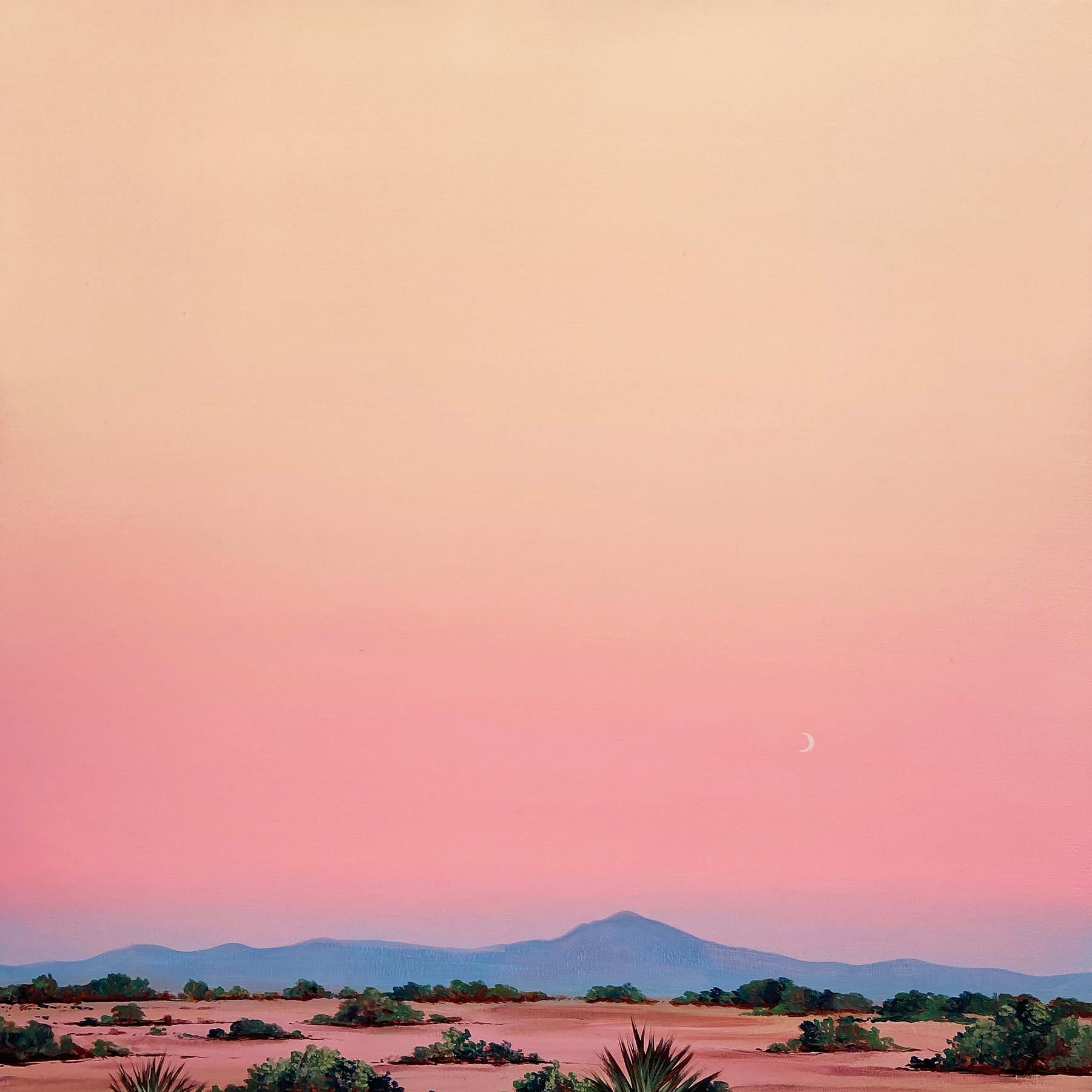 Kristin Moore Landscape Painting - Desert Golden Hour