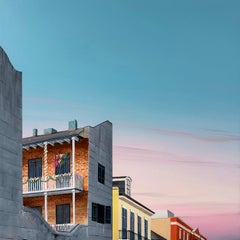 "Quartiere francese (Mardi Gras)" -- Quadro d'insieme di Kristin Moore, 2024