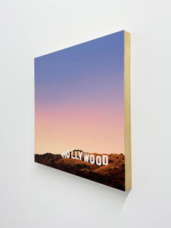 "Hollywood (Dusk)" -- Skyscape Painting by Kristin Moore, 2023