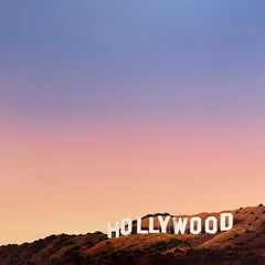 „Hollywood (Dusk)“ -- Skyscape Gemälde von Kristin Moore, 2023