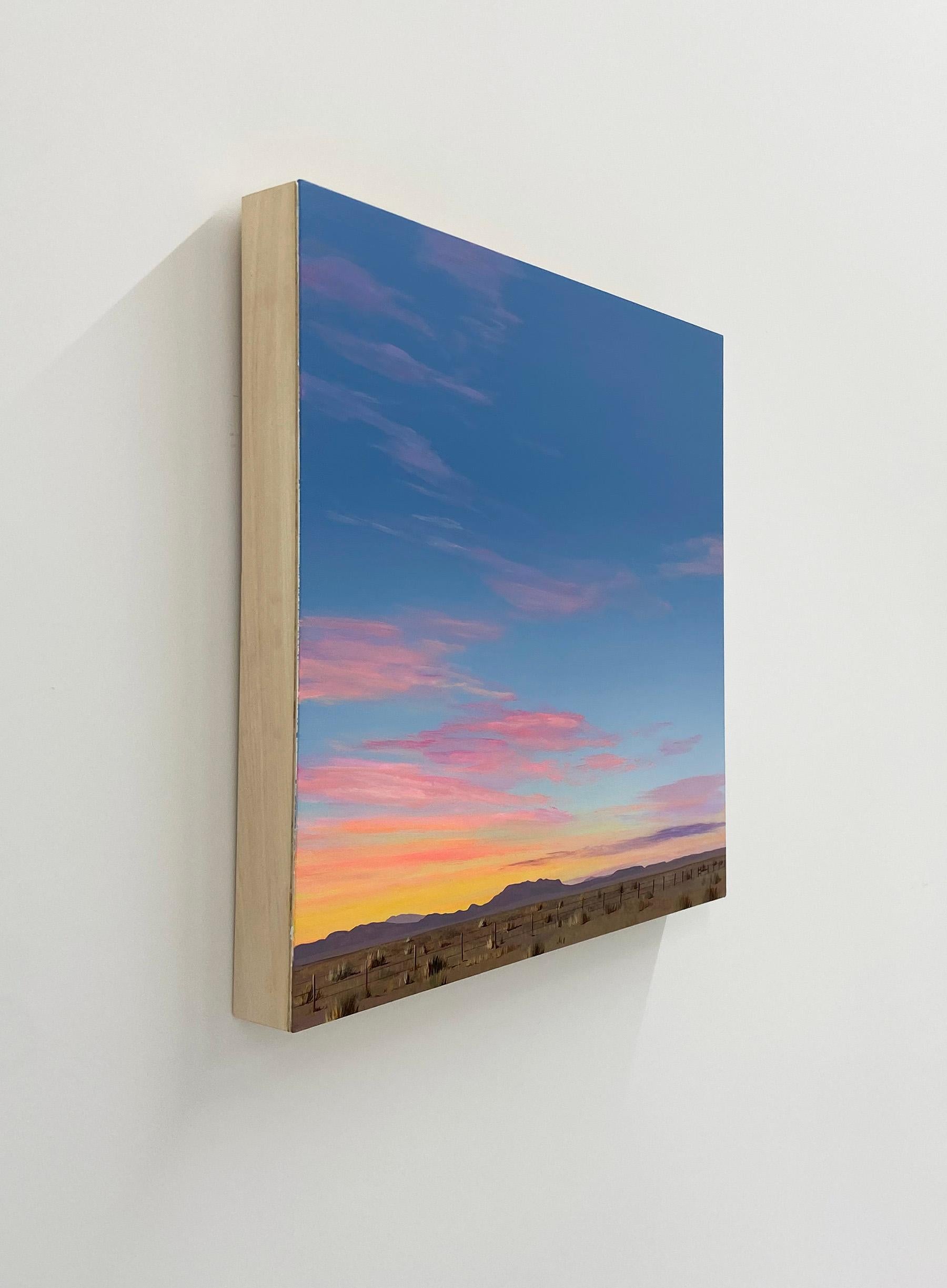 In this new series of paintings, Moore explores themes of wanderlust and memory. From glowing neon signage, to sprawling landscapes and unique architectural elements, this exhibition is a visual road trip from Los Angeles to Las Vegas. These