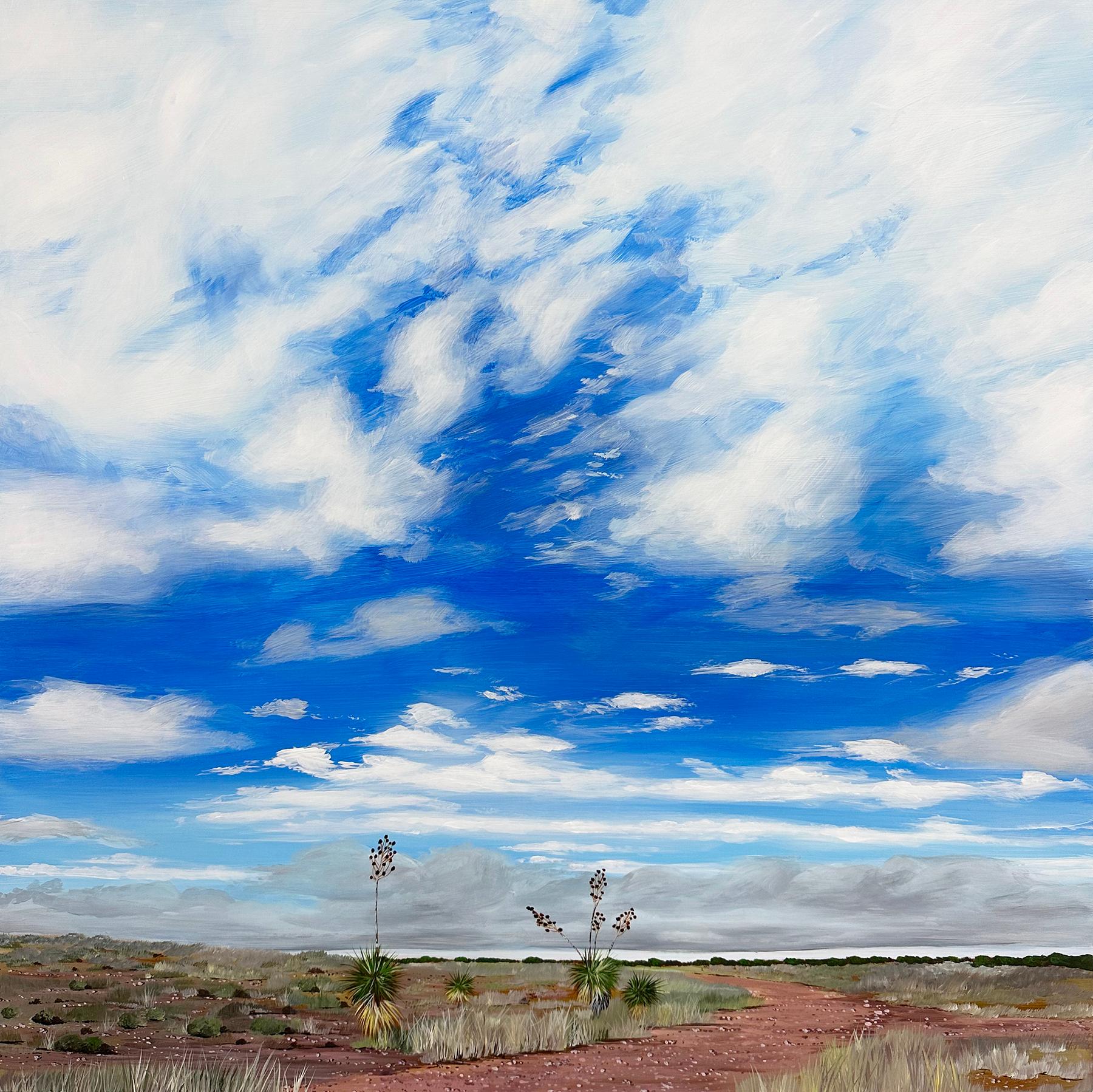 Kristin Moore Landscape Painting - West Texas Plains