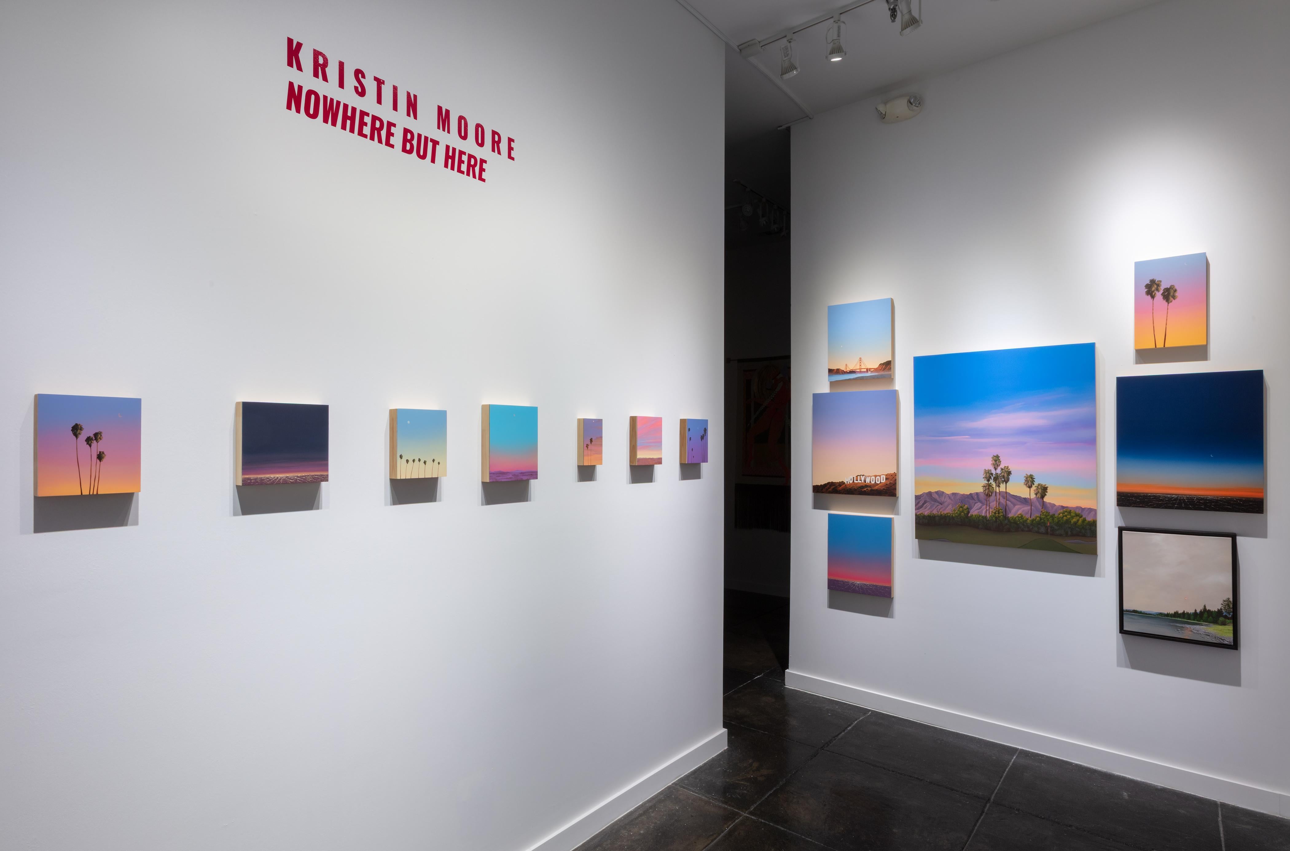 Étude sur l'ouest du Texas 3 - Contemporain Painting par Kristin Moore