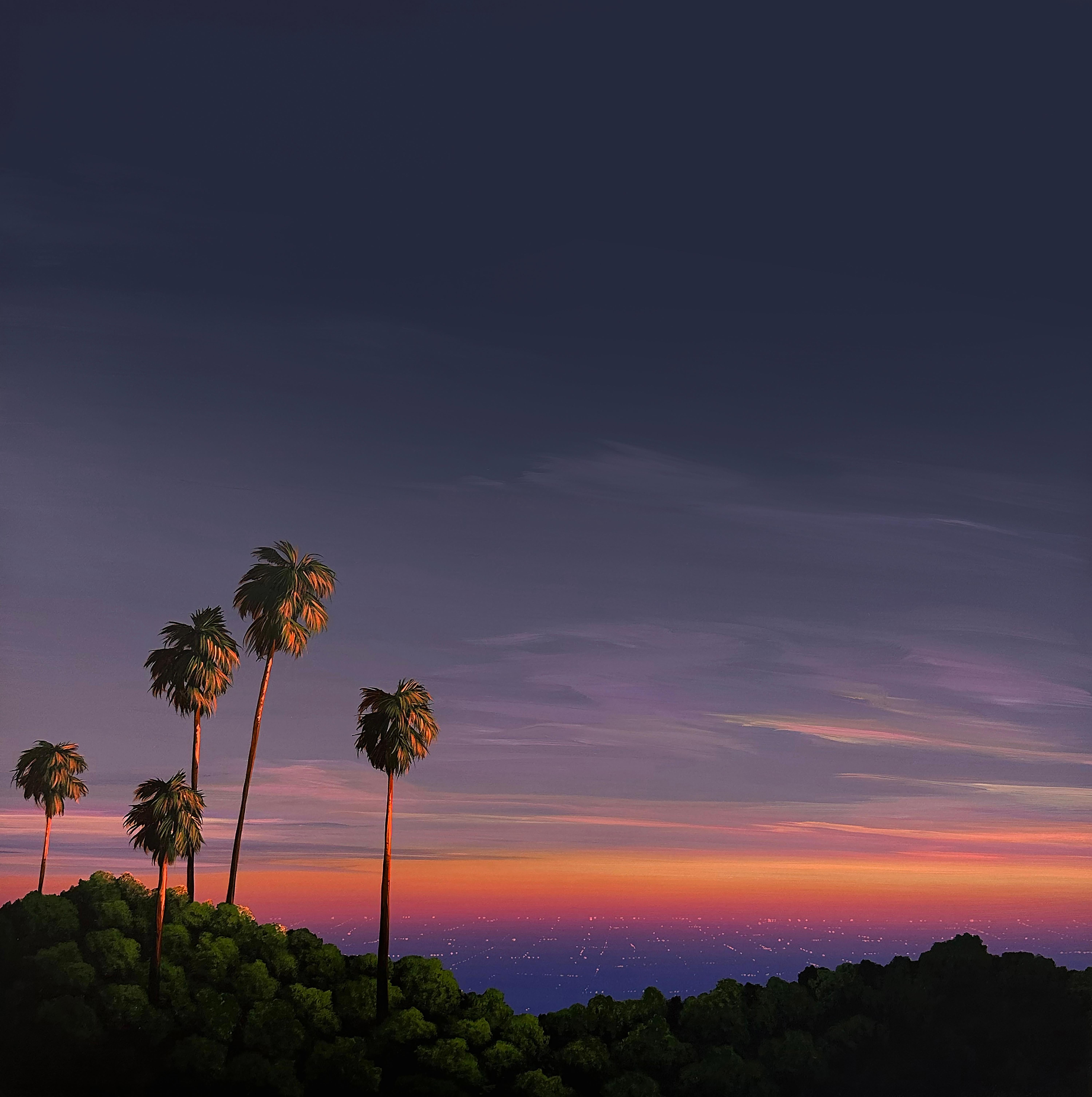 Landscape Print Kristin Moore - Heure d'or (Overlook)